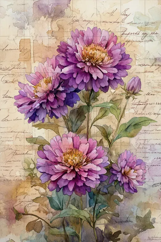 Pretty Floral Junk Journal Papers