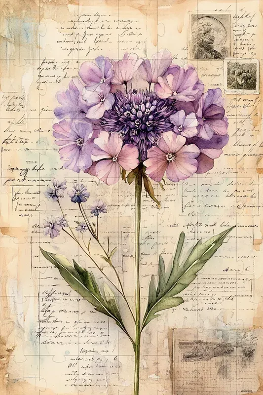 Pretty Floral Junk Journal Papers