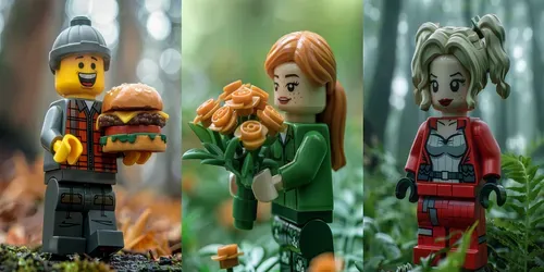Lego Figurines generated by midjourney