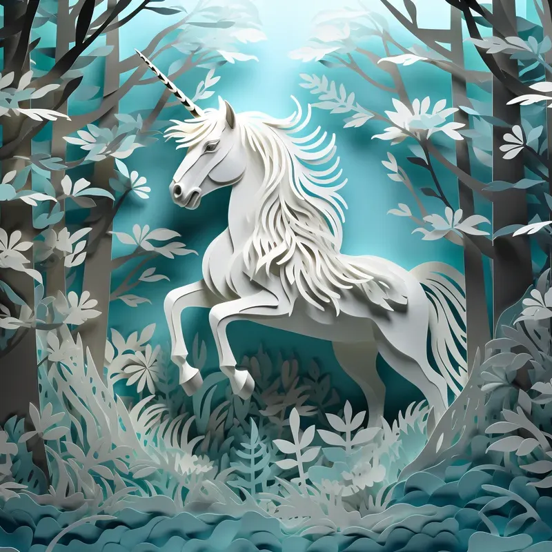 Paper Cut Animals