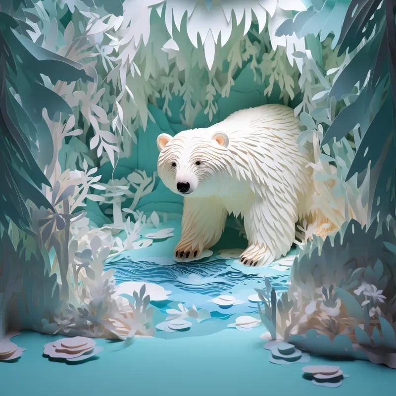Paper Cut Animals
