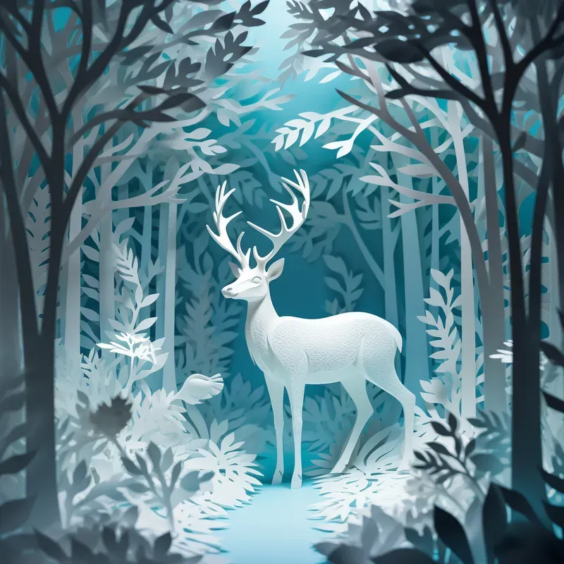 Paper Cut Animals
