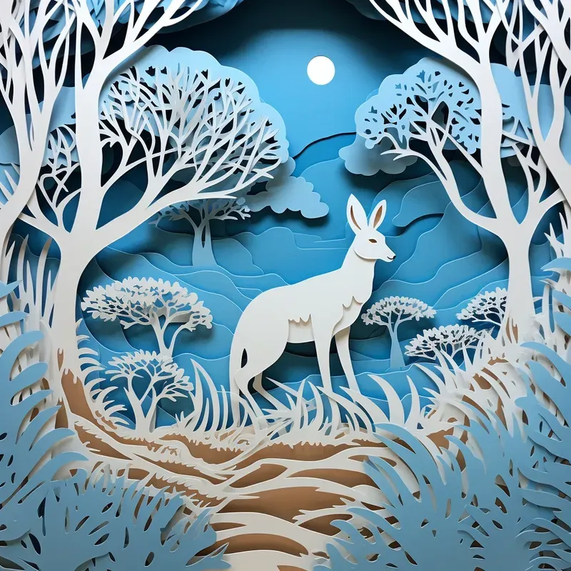 Paper Cut Animals
