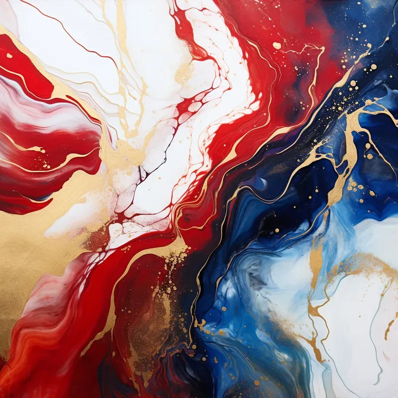 Abstract Alcohol Ink Art