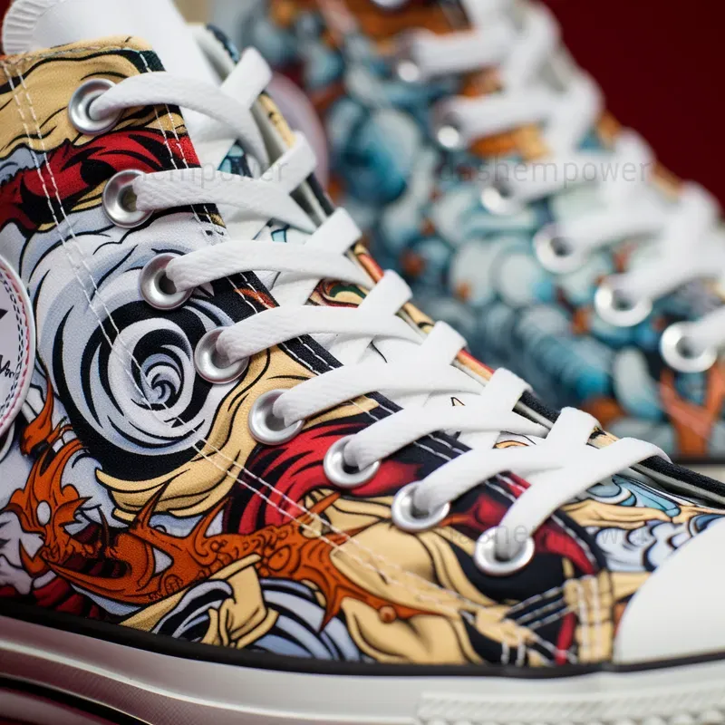 Canvas Shoe Painting Ideas