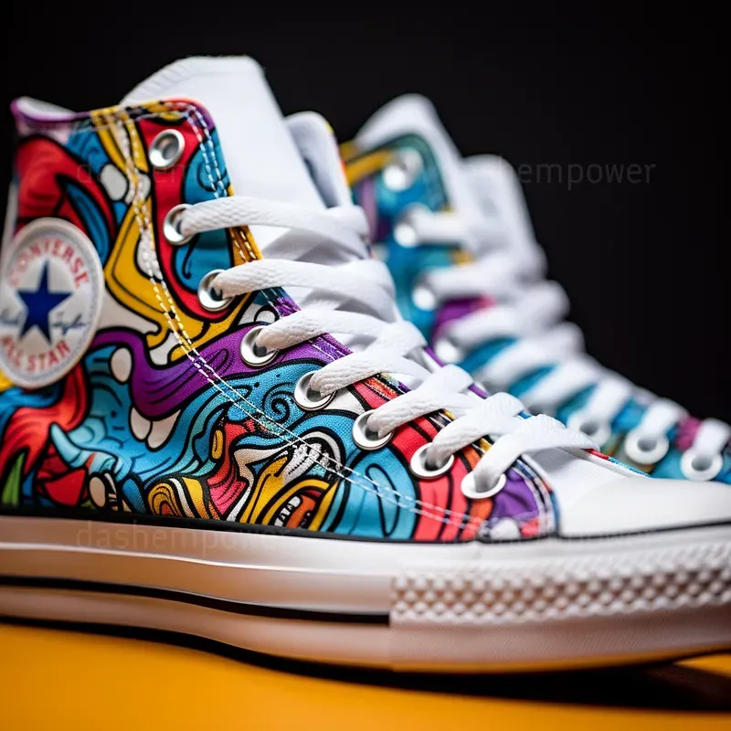 Canvas Shoe Painting Ideas