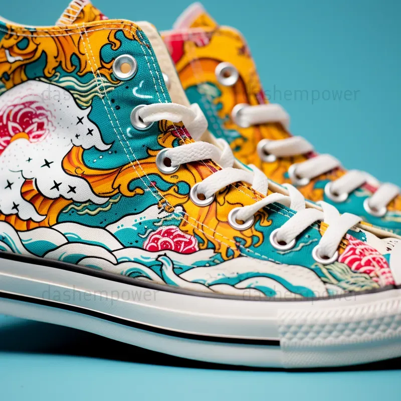 Canvas Shoe Painting Ideas