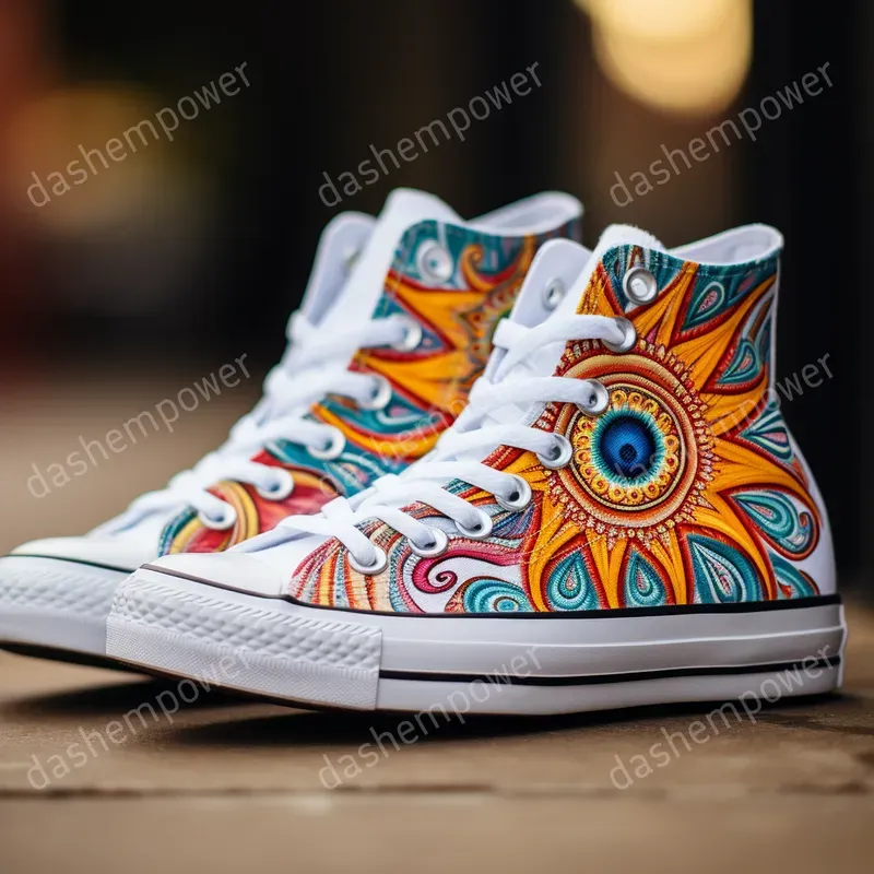 Canvas Shoe Painting Ideas