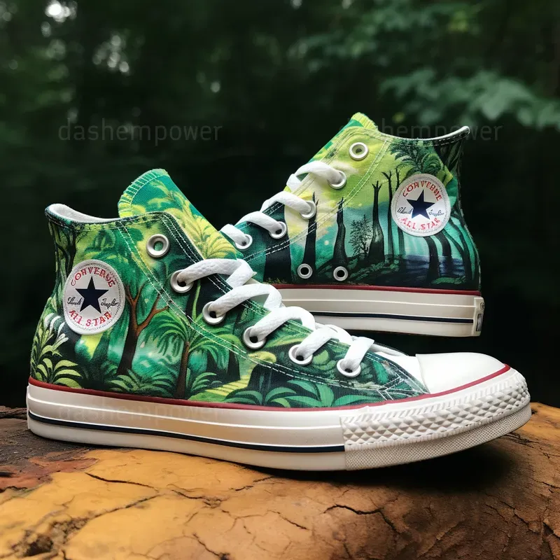 Canvas Shoe Painting Ideas