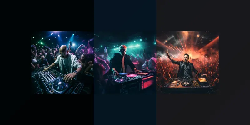 Celebrities As Djs generated by undefined
