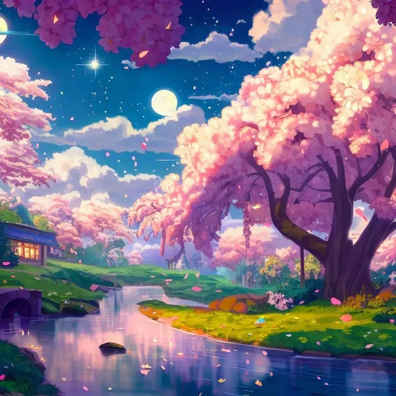 Magical Anime Landscape Ghibli Sceneries