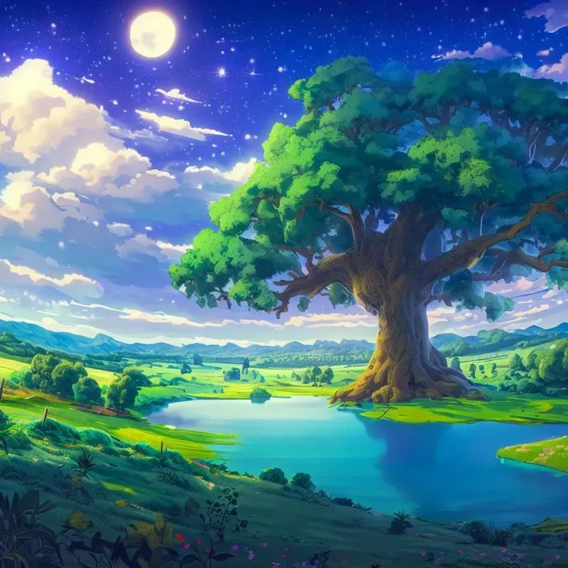 Magical Anime Landscape Ghibli Sceneries