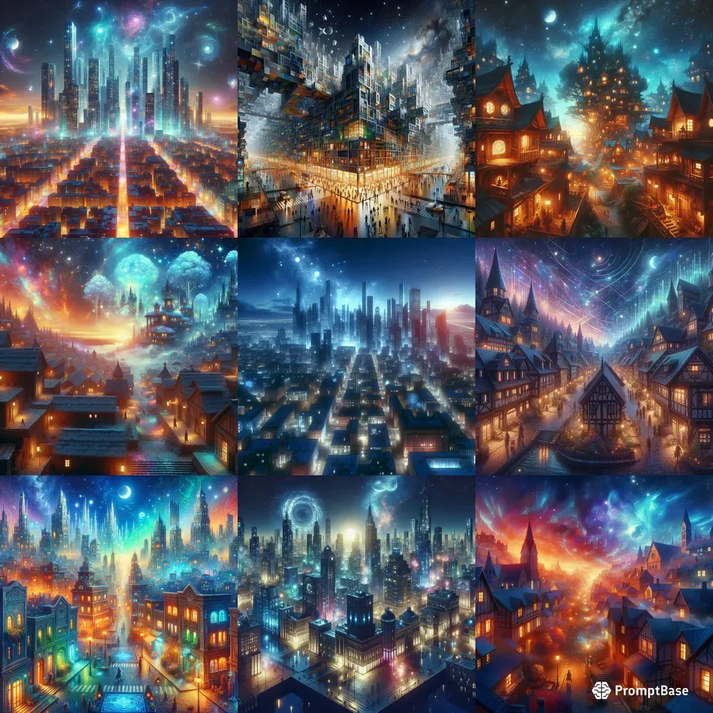 Night Magic Metropolises