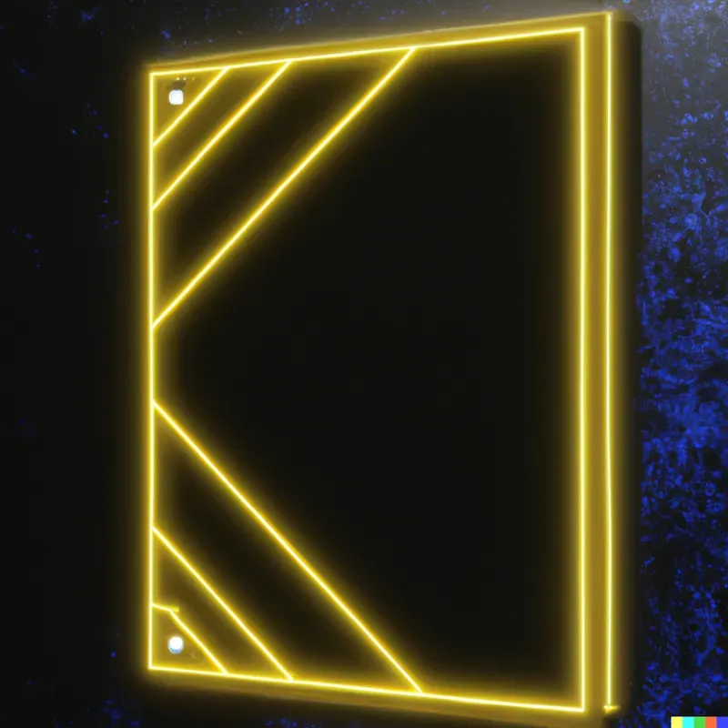Neon Glowing Frames 