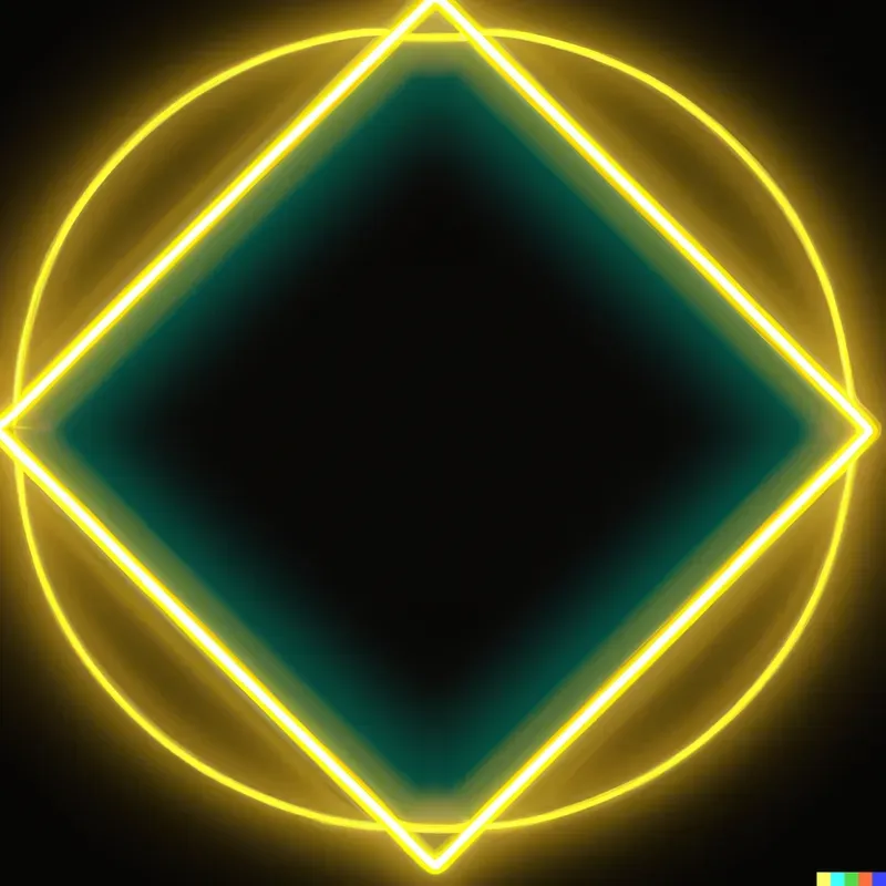 Neon Glowing Frames 