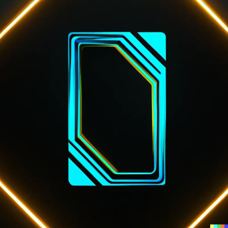 Neon Glowing Frames 