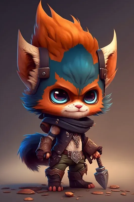 Pixar Style League Of Legends Champions