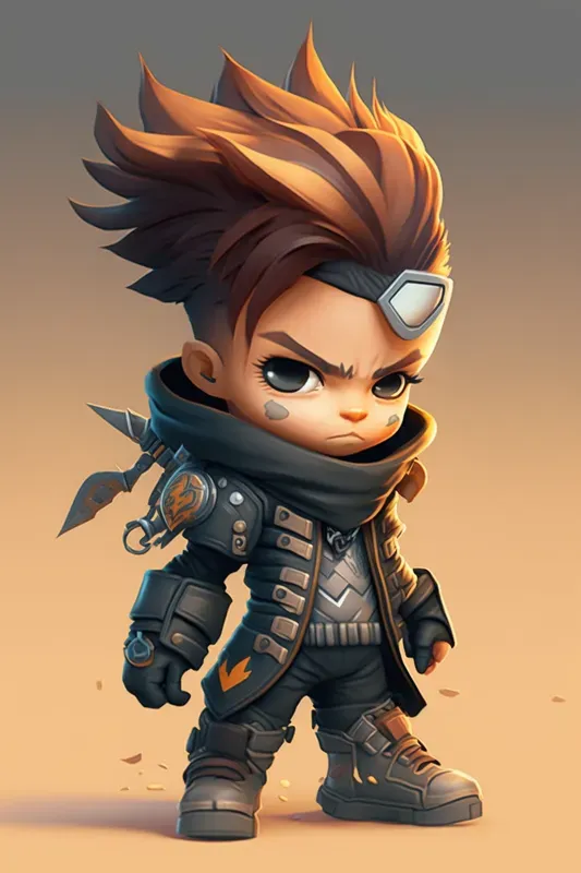 Pixar Style League Of Legends Champions
