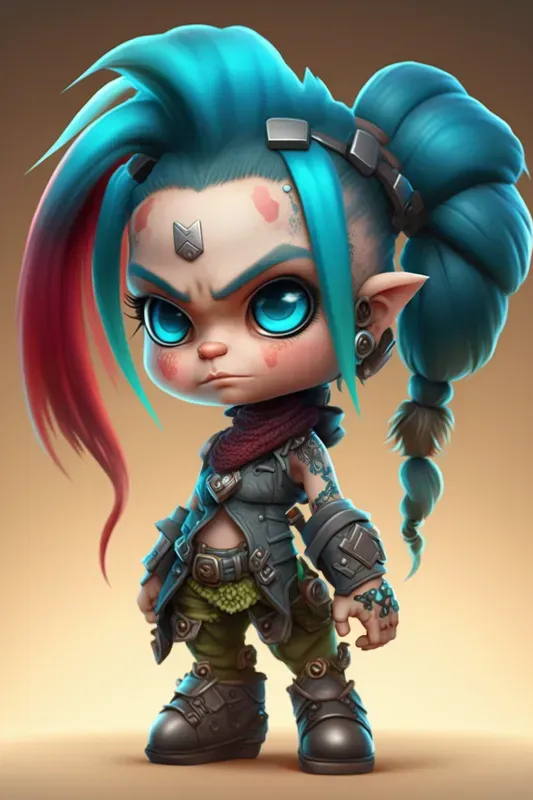 Pixar Style League Of Legends Champions
