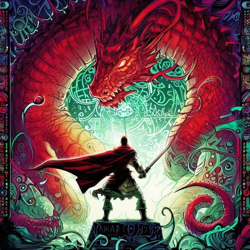 Comicsstyle Magical Tarot Card Designs