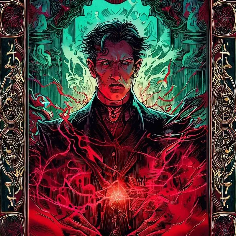 Comicsstyle Magical Tarot Card Designs