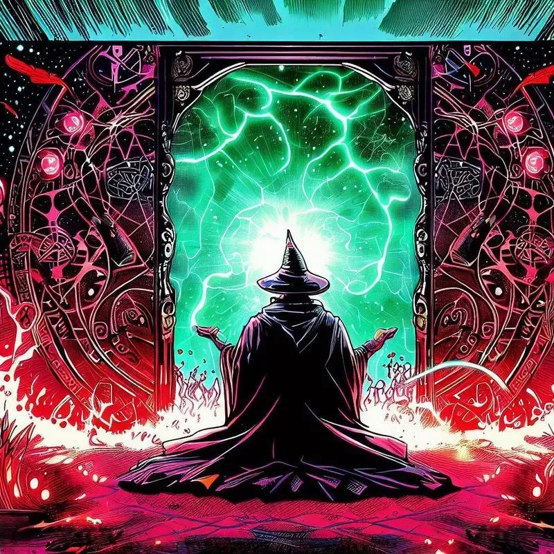 Comicsstyle Magical Tarot Card Designs
