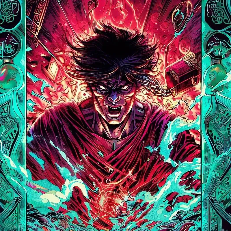 Comicsstyle Magical Tarot Card Designs