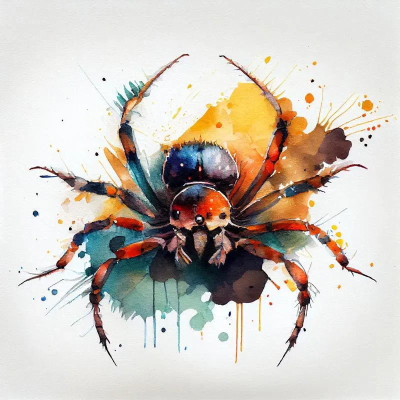 Isolated Watercolor Art Prints