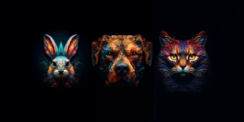 Stunning Surreal Art Animals generated by midjourney