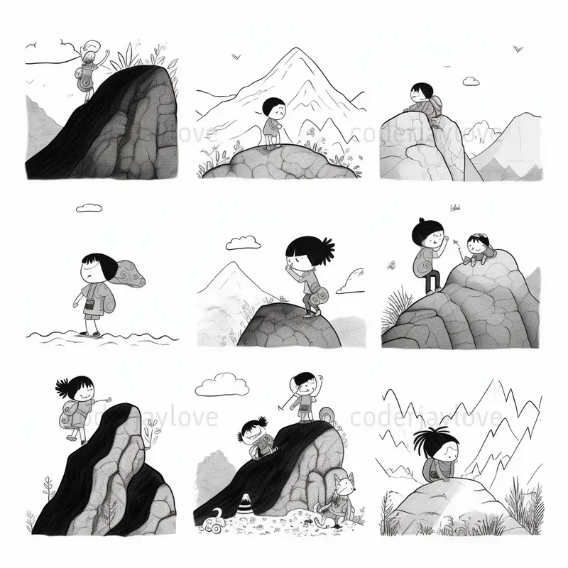 Minimalistic Activity Illustrations