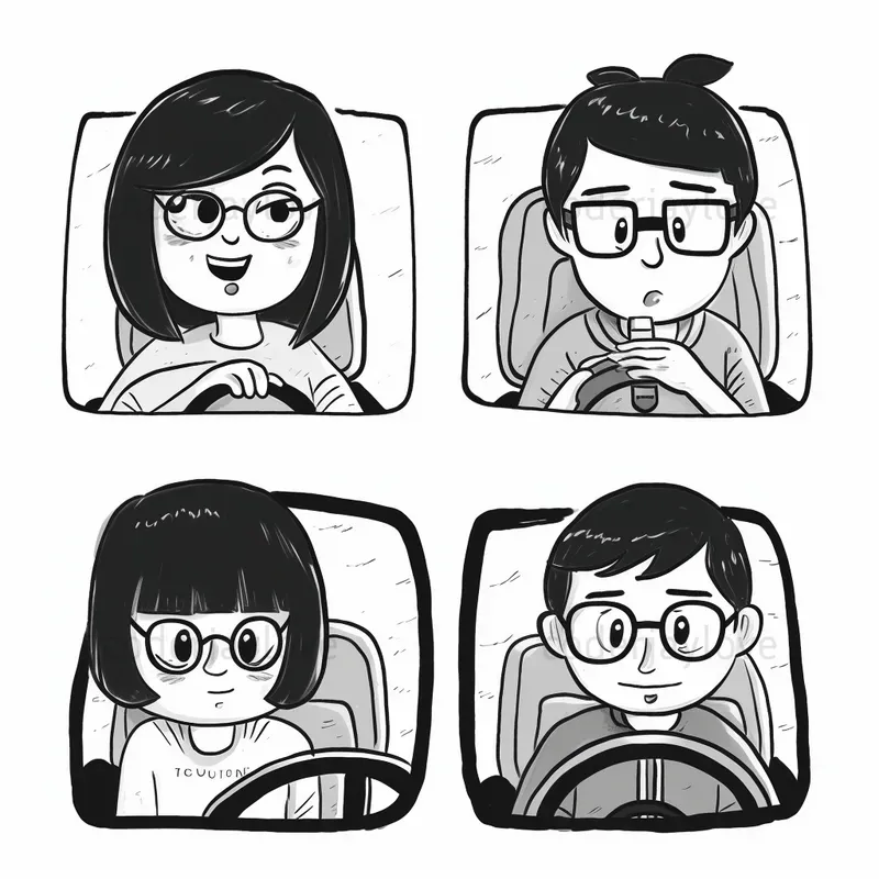 Minimalistic Activity Illustrations