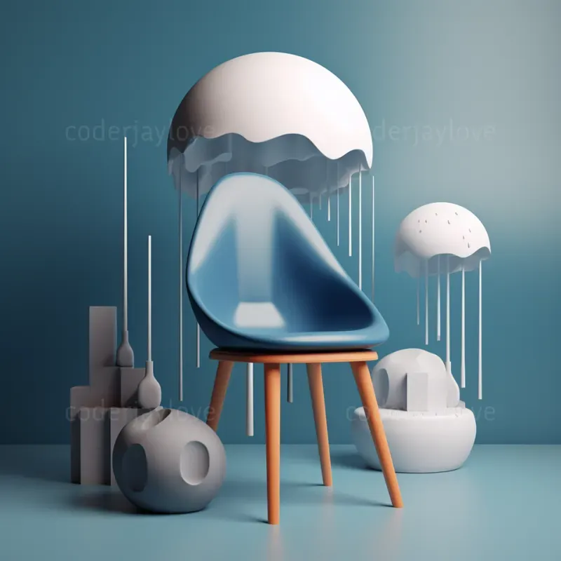 Luminous 3D Daily Objects For Socials