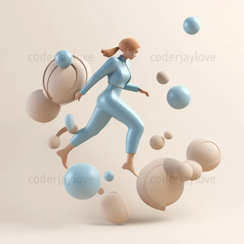 Luminous 3D Daily Objects For Socials