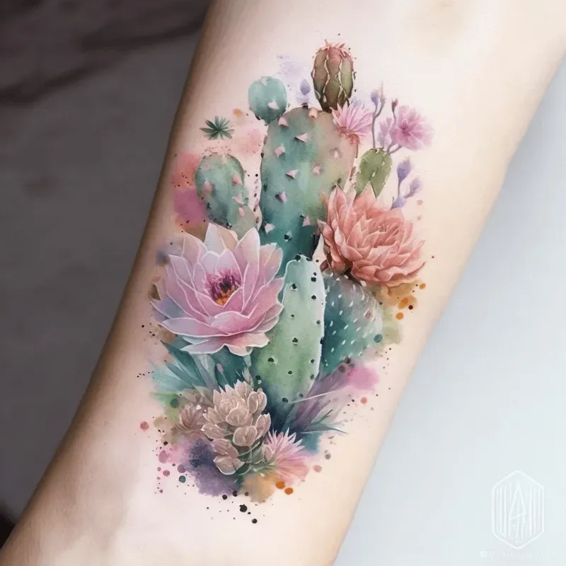 Dreamy Watercolor Tattoos