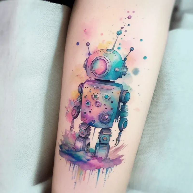 Dreamy Watercolor Tattoos