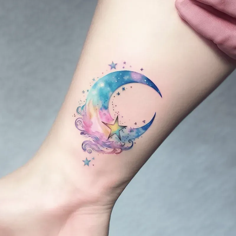 Dreamy Watercolor Tattoos