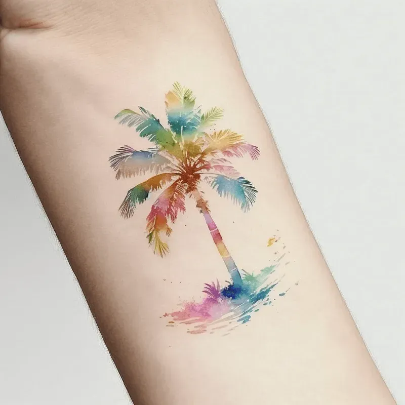 Dreamy Watercolor Tattoos