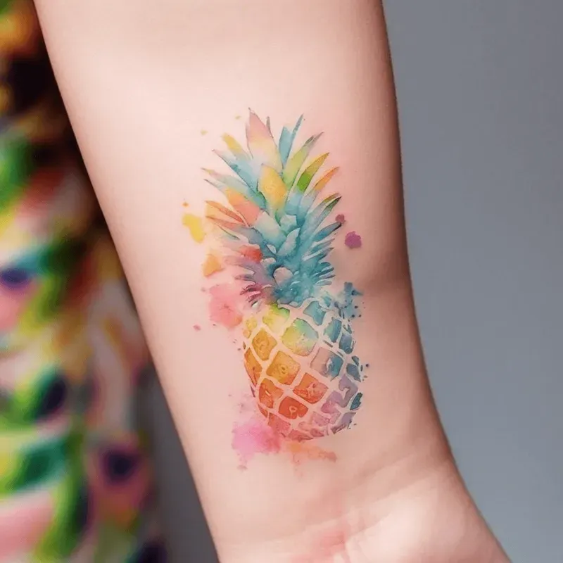 Dreamy Watercolor Tattoos