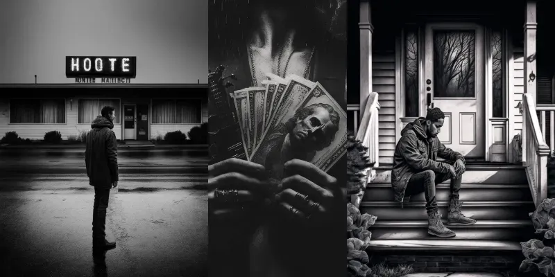 Black And White Album Covers generated by undefined