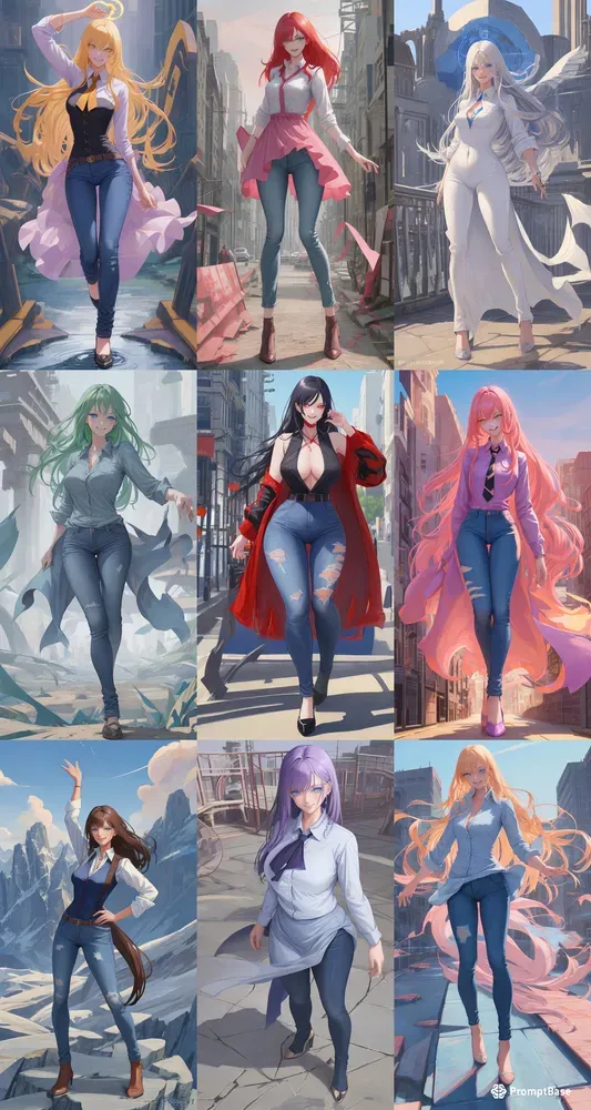 Anime Girls Realistic