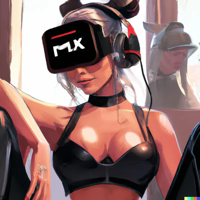 Cyberpunk Pin-up Art