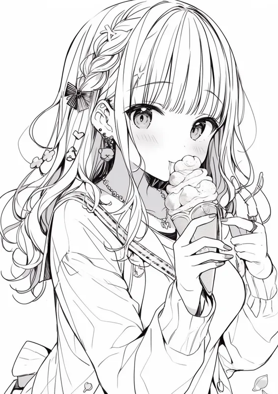 Manga Sketches Illustrations