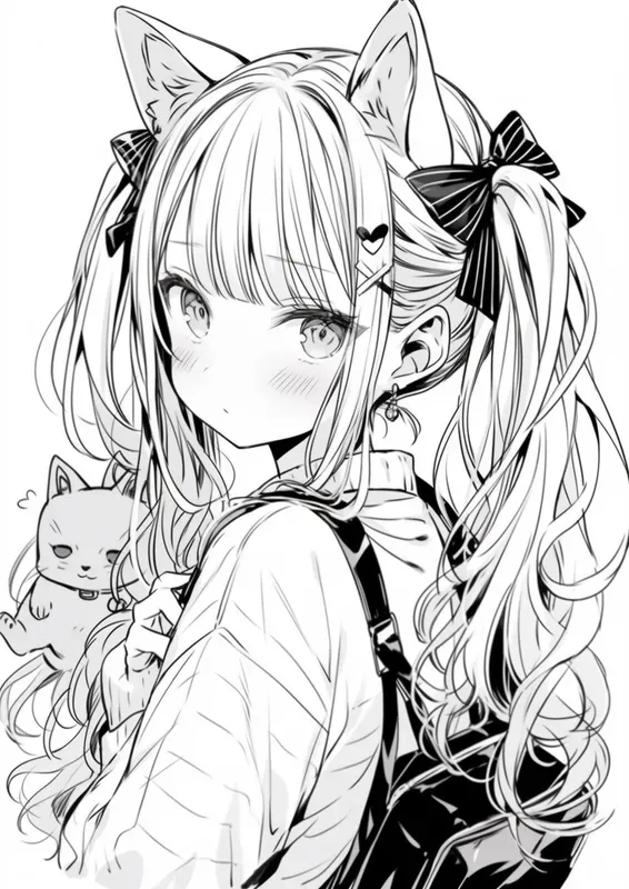 Manga Sketches Illustrations