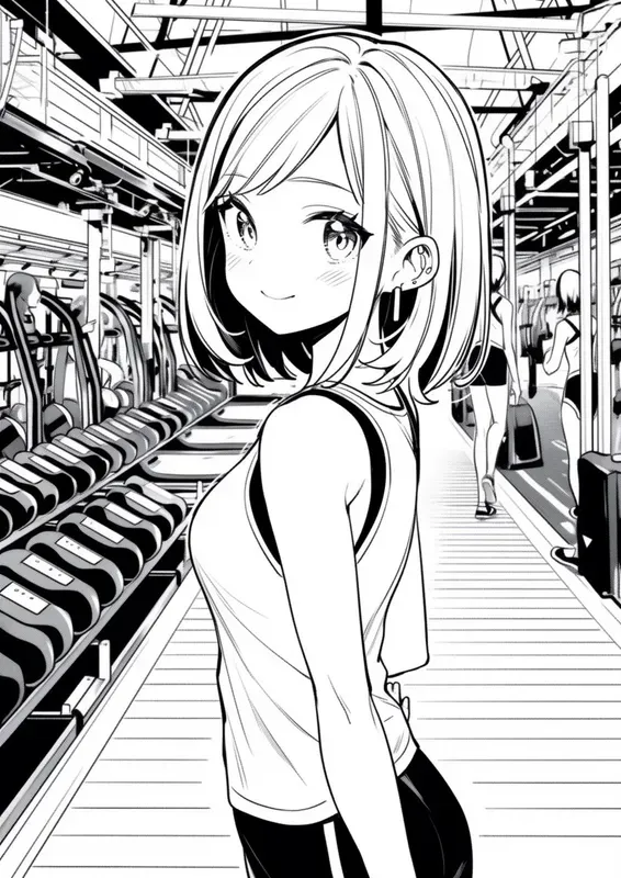 Manga Sketches Illustrations