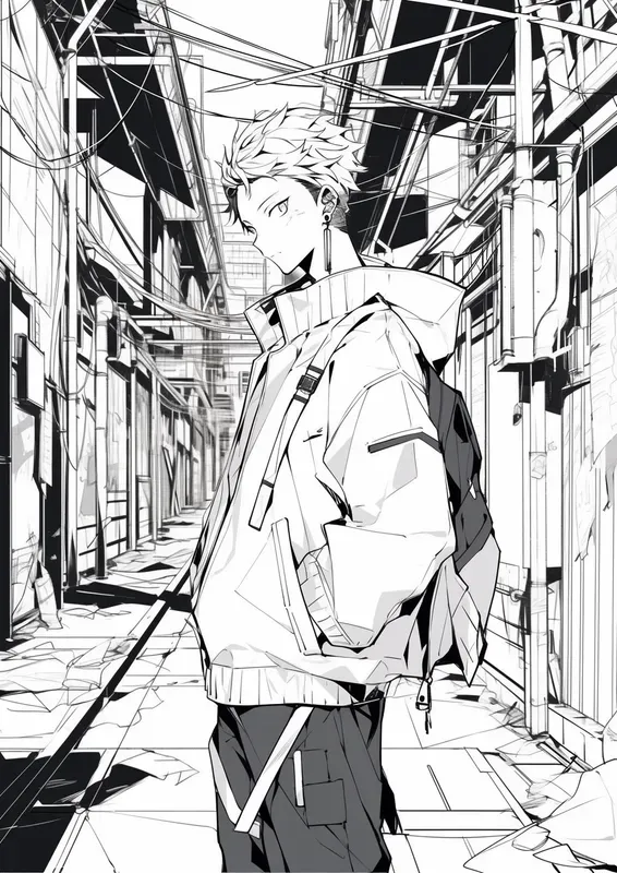 Manga Sketches Illustrations