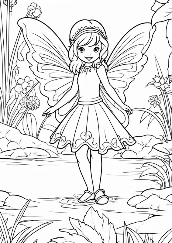 Simple Coloring Pages For Kids