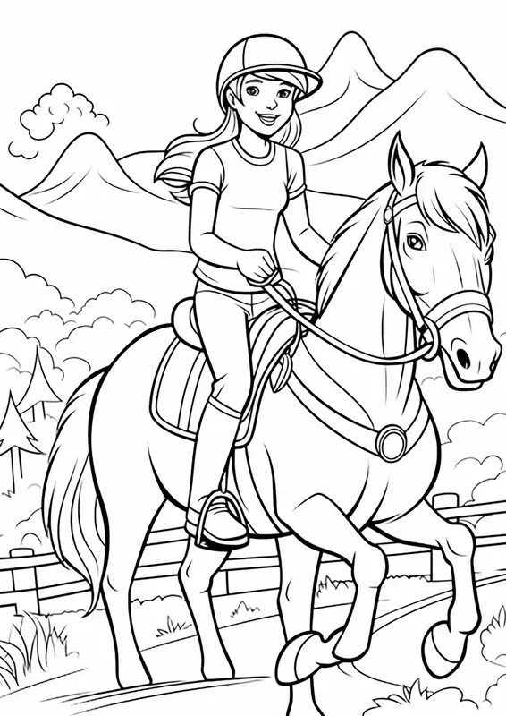 Simple Coloring Pages For Kids
