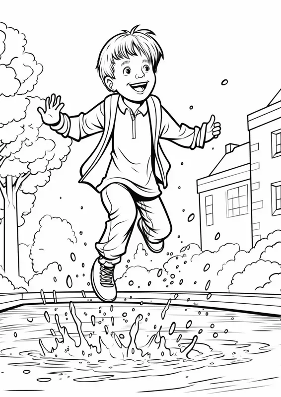 Simple Coloring Pages For Kids