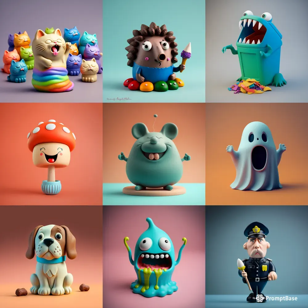 Claymation Figures