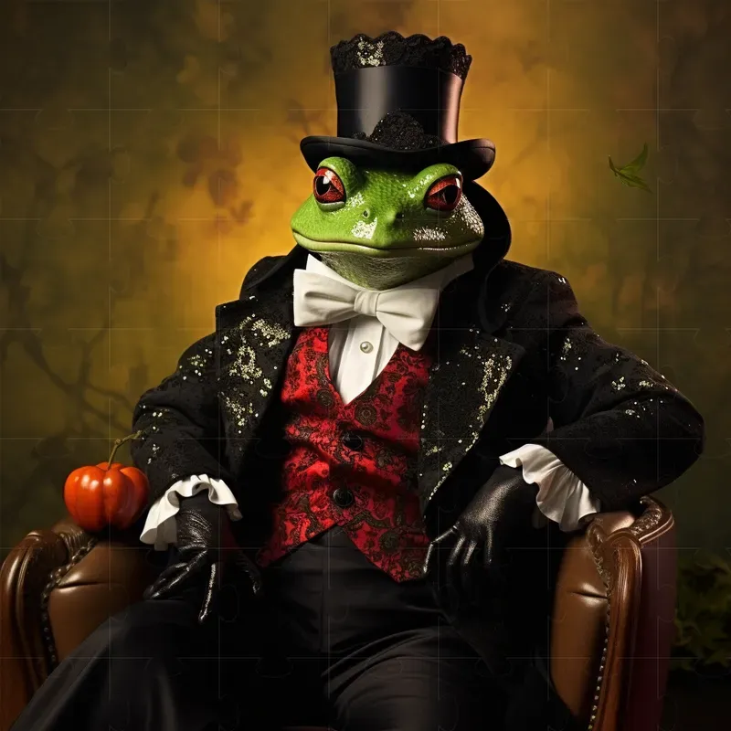 Halloween Animal Costume Photography